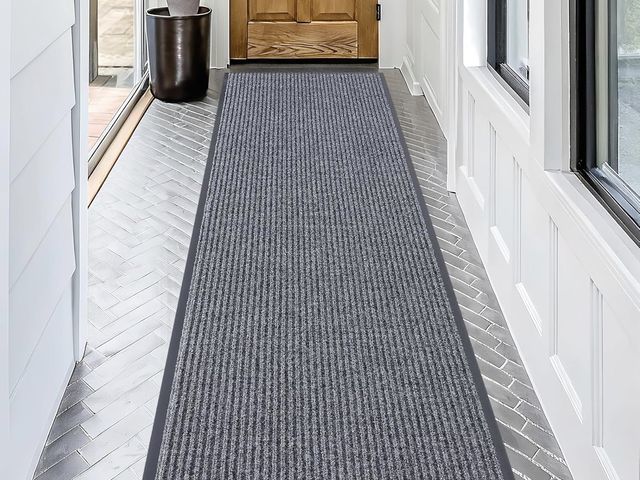 Lot 96-195142 - OLANLY Front Door Mat Indoor Outdoor Entrance, Waterproof Heavy Duty Doormat, Fade Resistant, Low Pr...
