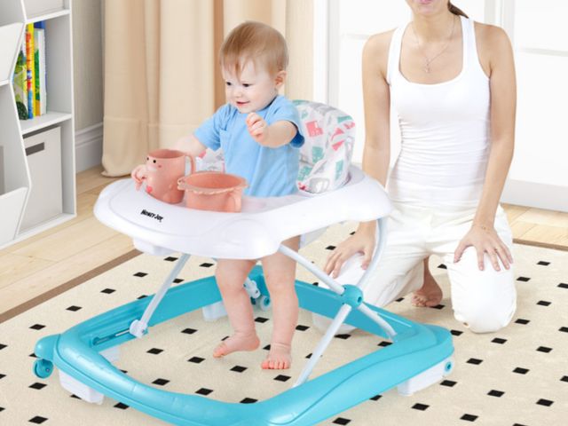 Lot 96-197704 - Foldable Baby Walker with 3 Adjustable Heights and Padded Seat
Open box 
Appears Unused 
All pieces ...