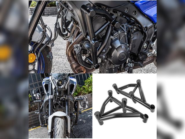 Lot 96-181636 - Motorcycle Engine Guards Crash Bar for MT-09 FZ-09 MT-09 SP 2021-2025 Stunt Cage Gas Tank Falling Pr...