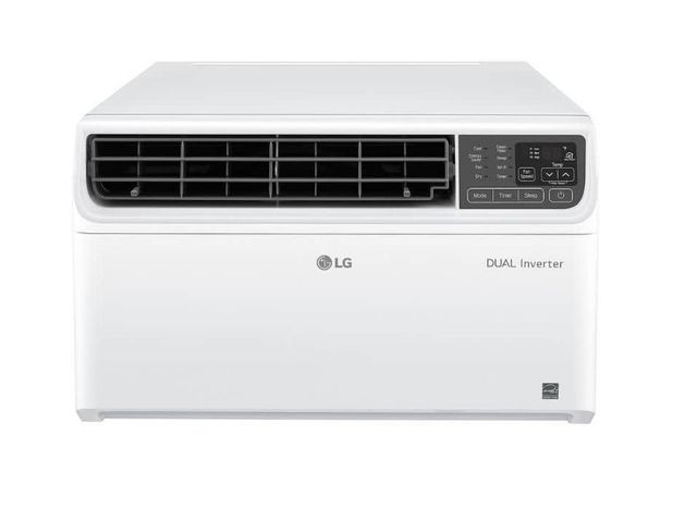 Lot 96-227616 - LG 12,000 BTU 115-Volt Window
Air Conditioner Unit Cools
550 sq. ft. with Dual Inverter, Wi-Fi Enabl...