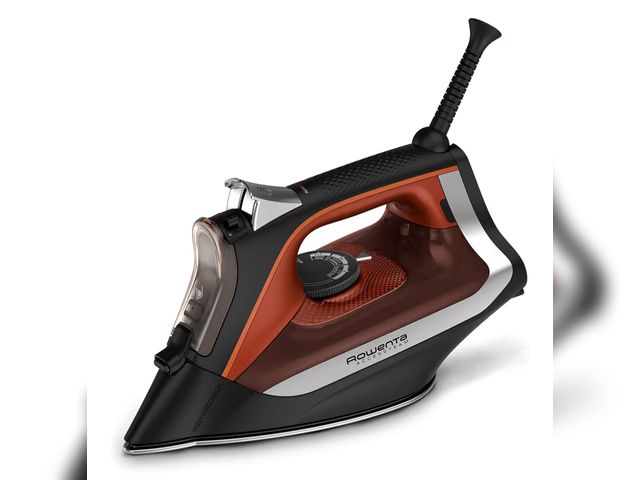 Lot 96-180432 - Rowenta Iron Steamer for Clothes, Stainless Steel Soleplate Steam Iron, Microsteam Holes, 1700 Watts...