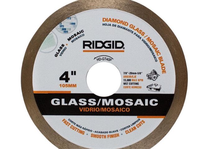 Lot 96-191774 - RIDGID 4 in. Glass Tile Blade New