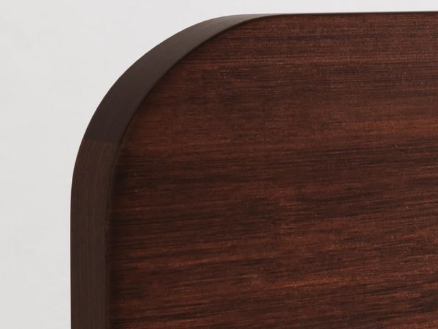 Lot 96-174172 - Nectar Bamboo Headboard - Twin - Walnut - Attachable to Bamboo Bed Frame (Sold Seperately) - Easy To...