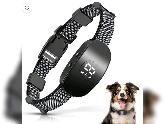 Lot 96-230823 - BEBANG Adjustable Waterproof Bark Collar with USB Charging Exact color may vary!!! New Sealed