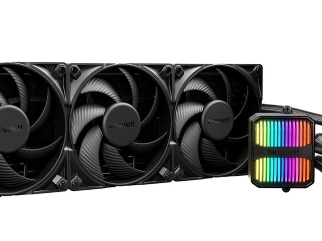 Lot 96-176395 - be quiet! Silent Loop 3 420mm CPU AIO Liquid Cooler | 3 Silent Wings 4 120mm PWM High-Speed Fans | Q...