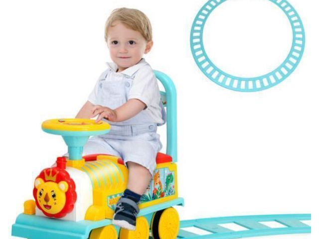 Lot 96-188754 - Costway TQ10089US-BL 6V Electric Kids Ride On Train Toy with Tracks, Blue - 16 Piece
New
MSRP $135.0...