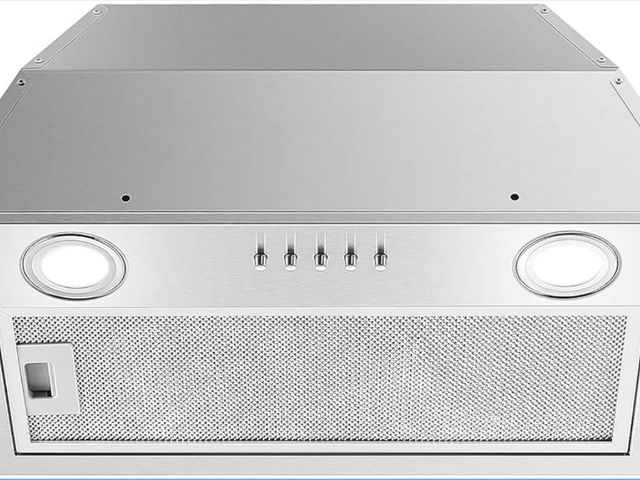 Lot 96-179925 - Range Hood Insert 20 Inch Stainless Steel with 5-layer Mesh Filter, Hood Vent for Kitchen Built-in M...