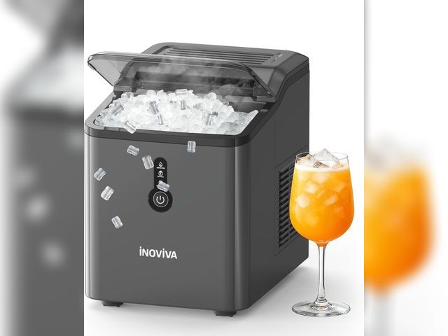 Lot 96-210006 - Nugget Ice Maker Countertop – 6 Mins Fast Ice Production, FLASHCHILL™, 26.5 LBS/Day, Self-Cleaning, ...