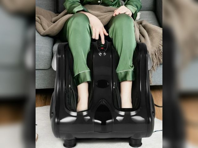 Lot 96-192494 - Costway Leg Massager Shiatsu Kneading Rolling Vibration Heating Foot Calf Black
New 
MSRP $200.00