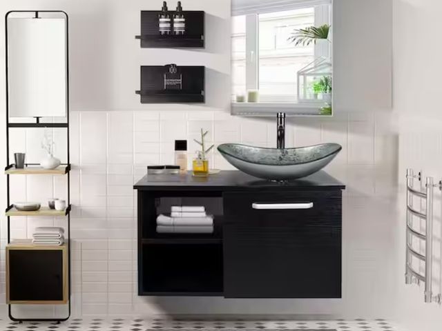 Lot 96-179064 - Puluomis Sink for Vanity (sink only) New