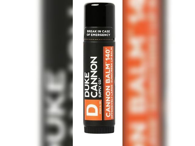 Lot 96-171149 - Duke Cannon Supply Co. Tactical Lip Protectant Cannon Balm 140° - (Blood Orange Mint Flavored) Super...