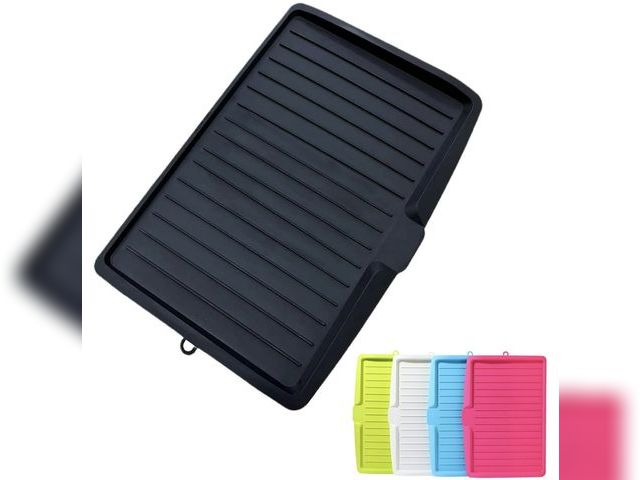 Lot 96-233163 - LHNFT Kitchen Plastic Draining Board, Large Dish Tray, Dish Draining Rack, Dish Drain Board Sink Sid...
