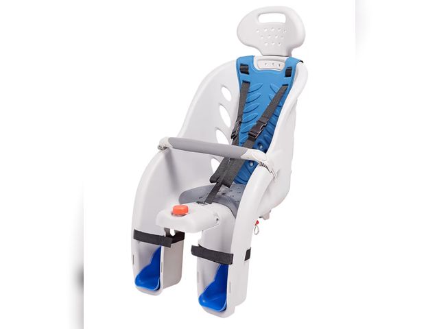 Lot 96-180605 - Schwinn Deluxe or Ovation Child Bike Carrier, Seats one Kid Ages 1+, Frame Mount, Adjustable Safety ...