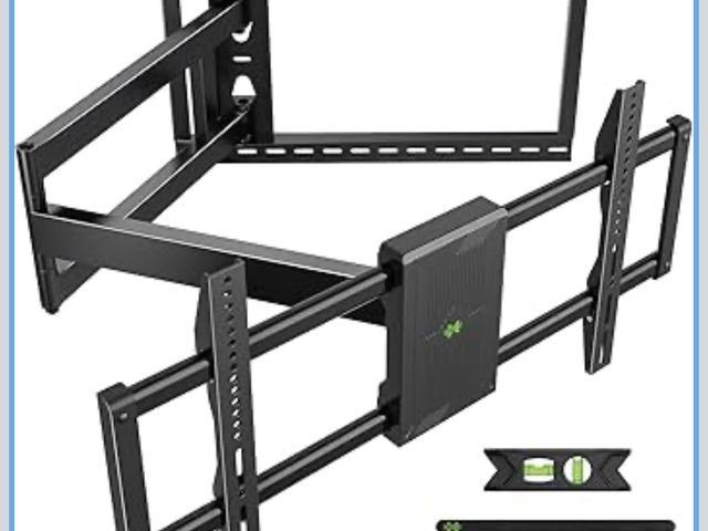 Lot 96-178364 - USX Mount Long Arm TV Wall Mount for Most 42-95 inch Television 40 Inch Extension Full Motion TV Mou...