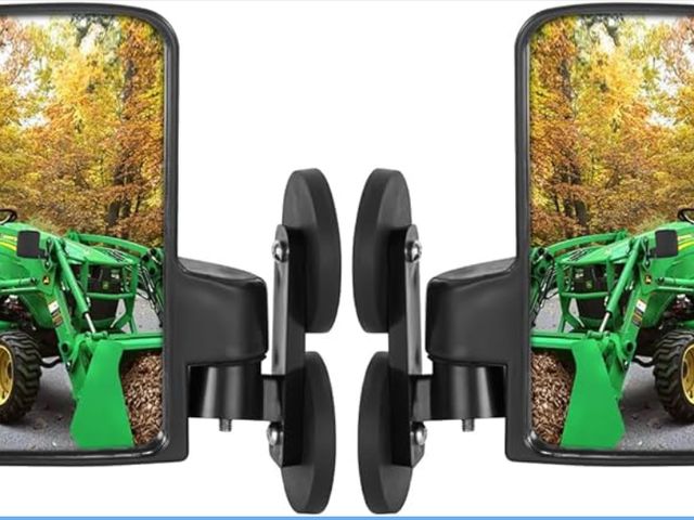Lot 96-188266 - Universal Tractor Mirrors, Strong Magnetic Tractor Side Mirrors Compatible with Kubota B BX Mahindra...