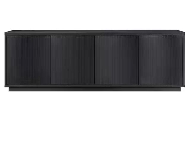 Lot 96-165067 - Hanson Rectangular Black Grain TV Stand for TV's Up To 75 in.

New, damaged box from shipping 
MSRP ...