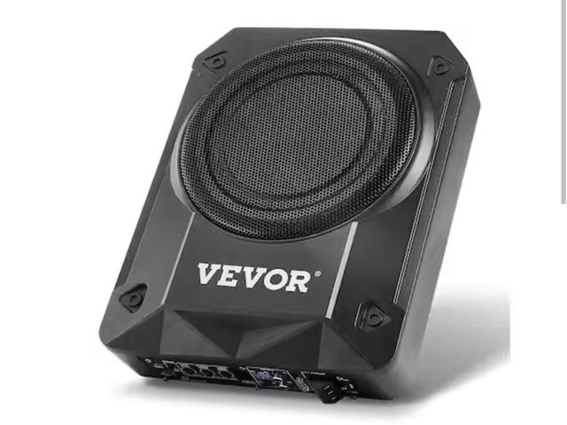 Lot 96-174647 - VEVOR
8 in. 800W Underseat Car Subwoofer, Slim Powered Car Subwoofers Under the Seat, Low Profile Au...