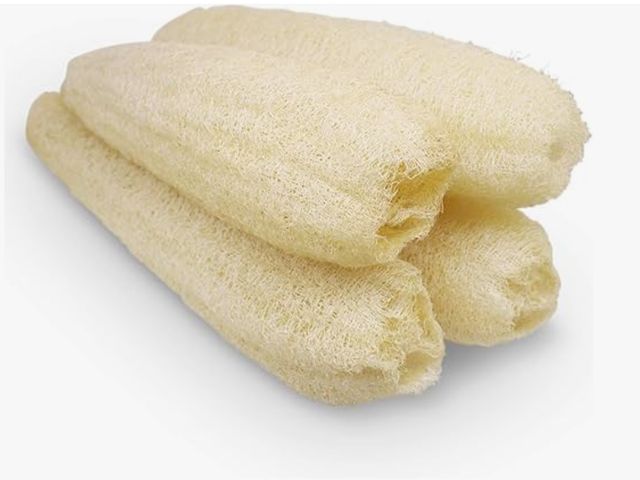 Lot 96-181432 - Natural Organic Loofah Sponges Large Exfoliating Shower Bath Loofah Luffa Loofa Body Scrubbers Spong...