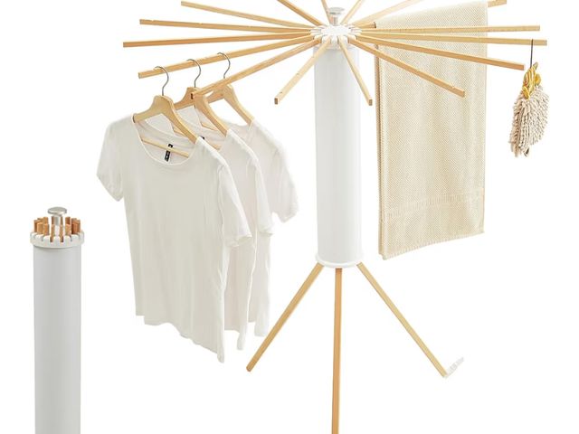 Lot 96-178888 - JOOM Tripod Clothes Drying Rack, Garment Rack Portable and Foldable Space Saving Laundry Drying Rack...