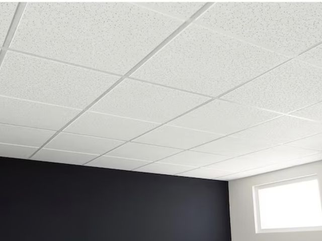 Lot 96-232394 - 800 Sq Ft of Armstrong CEILINGS Scored 24 in. x 48 in. Tegular Ceiling Tile (80 sq. ft./Case x 10 Ca...