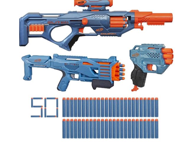 Lot 96-177383 - NERF Elite 2.0 Blaster Pack

New