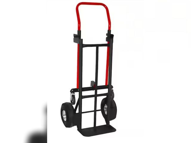 Lot 96-165083 - Milwaukee
800 lbs. Capacity 2-in-1 Convertible Hand Truck
MSRP $160

Lightly used