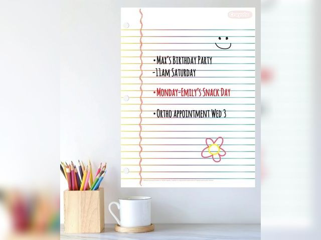 Lot 96-170271 - Crayola Dry-Erase Note Paper
New