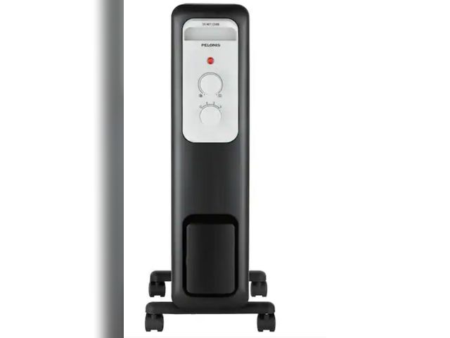 Lot 96-182019 - Pelonis
1,500-Watt Oil-Filled Radiant Electric Space Heater with Thermostat
Appears Lightly Used Unt...