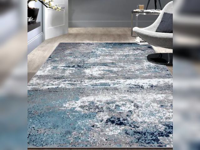 Lot 96-174280 - World Rug Gallery
Distressed Modern Abstract Watercolor Blue 5 ft. x 7 ft. Area Rug
Appears Lightly ...