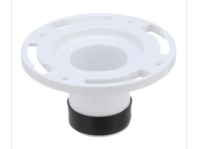 Lot 96-151756 - Oatey 3 in. PVC Twist-N-Set Open
Toilet Flange New