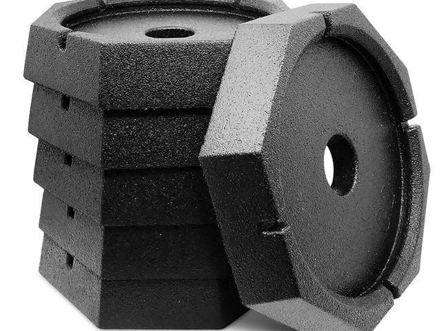 Lot 96-170917 - SnapPad Xtra RV Leveling Pads - Permanent Jack Stabilizers for RVs - 9" Round Leveling Jack Pads for...