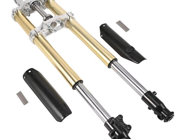 Lot 96-180772 - TRKIMAL
Complete 45mm/48mm Front Fork Shocker and Triple Clamp Handlebar Riser Set for Dirt Pit Pro ...