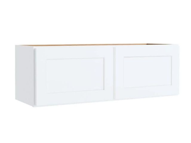 Lot 96-183655 - Hampton Bay
Courtland 36 in. W x 12 in. D x 12 in. H Assembled Shaker Wall Bridge Kitchen Cabinet in...