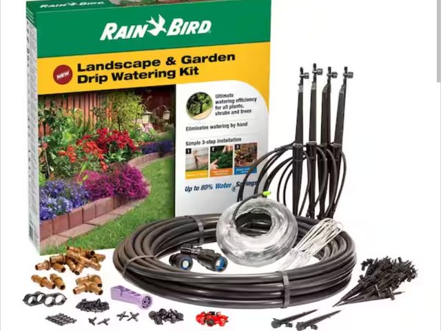 Lot 96-163039 - Rain Bird Landscape and Garden Drip Watering Kit