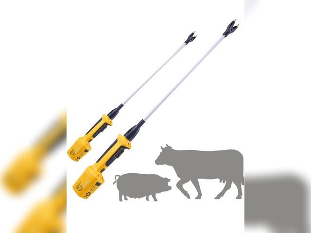 Lot 96-164479 - Rechargeable Cattle Prod for Cows Sheep Pig Electric Livestock Prod for Cattle Dog Hog Animal Prod w...