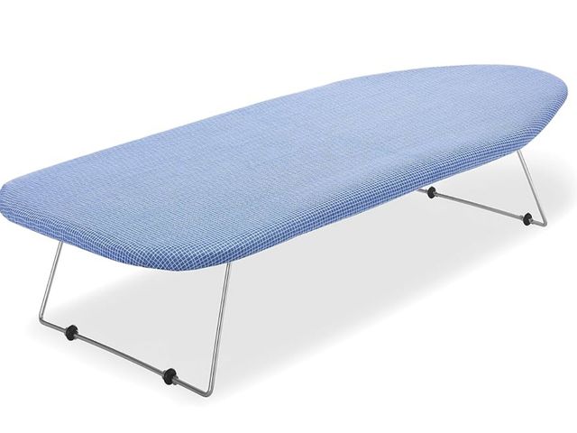 Lot 96-187997 - Whitmor Tabletop Ironing Board - Scorch Resistant Cover - Blue New