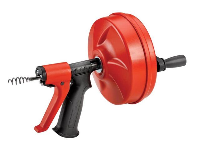 Lot 96-162269 - RIDGID Power Spin+ 1/4 in. x 25 ft. Hybrid Drain Cleaning Snake Auger (Manual or Cordless Drill Oper...