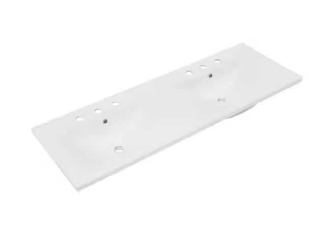 Lot 96-165731 - Swiss Madison
18.5 in. W x 47.88 in. D Ceramic Vanity Top in White

MSRP $238

New