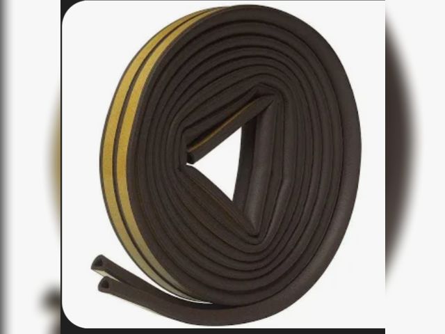 Lot 96-188712 - Frost King Weatherseal 5/16 in W 17 ft L EPDM Rubber v25ba New