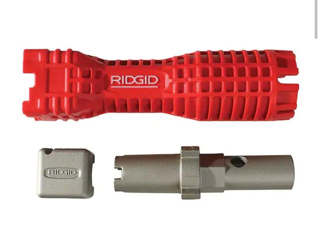 Lot 96-232465 - RIDGID EZ Change Plumbing Wrench Faucet Installation and Removal Tool Used, untested