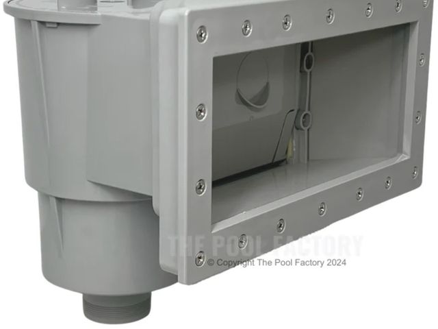 Lot 96-222307 - Lacus Wide-Mouth Above Ground Thru-Wall Skimmer &amp; Return Fitting - Grey

New. Actual item may va...