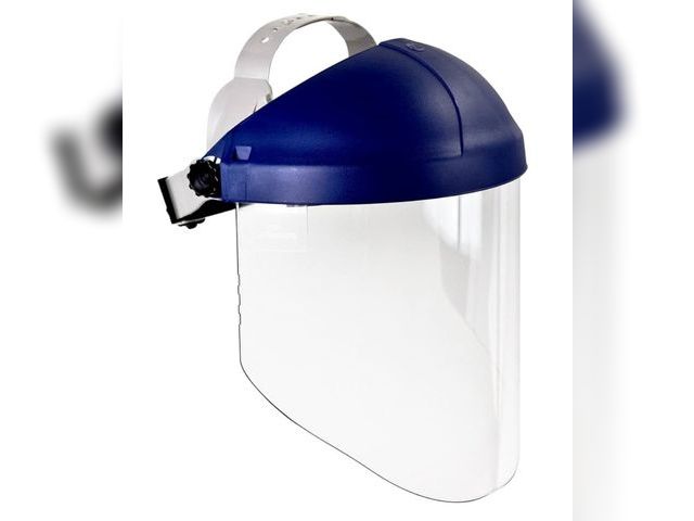 Lot 96-175925 - 3M 82783-00000 Clear Polycarbonate Faceshield with Ratchet Headgear

New