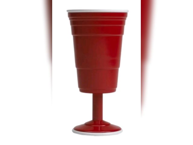 Lot 96-233015 - Red Cup Living 8 Oz Wine Cup | Party Cups Ideal for Kids &amp; Adults | Reusable Drinking Supplies f...
