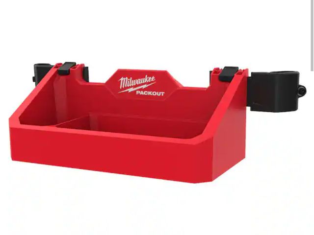 Lot 96-178442 - Milwaukee PACKOUT Tray Tool Box Rack Attachment Model 48-22-8605 New