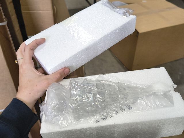 Lot 96-211422 - Snow Globe Christmas Tree – 12.4" Battery Operated Electric Snow Globe Lantern with LED Lights &amp;...