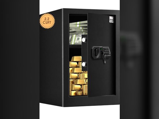 Lot 96-176073 - Tenamic Fireproof Safe Box 2.2 Cuft Electronic Digital Security Box, Keypad Large Lock Box Cabinet S...