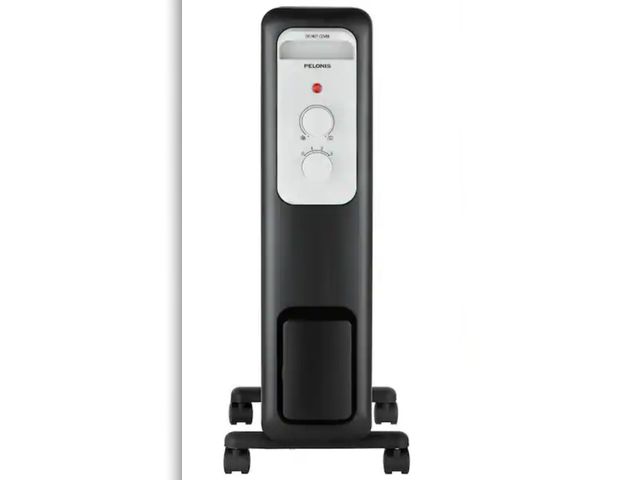 Lot 96-189932 - Pelonis
1,500-Watt Oil-Filled Radiant Electric Space Heater with Thermostat
Open box
Appears Unused ...