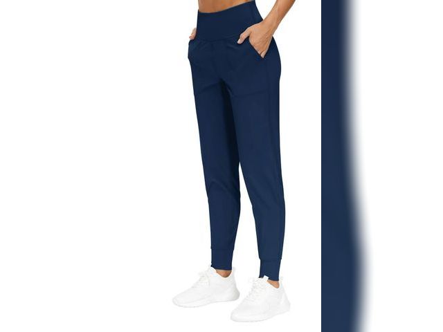 Lot 96-177756 - Rosvigor Yoga Women Joggers Athletic Pants for Women Elastic High Waisted Tapered Casual Pants with ...