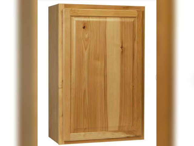 Lot 96-189006 - Hampton Bay
Hampton 24 in. W x 12 in. D x 36 in. H Assembled Wall Cabinet in Natural Hickory
MSRP $2...