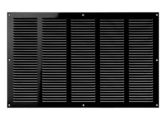Lot 96-164327 - Steinberg14 Black Vent Cover 18x10 (Duct Opening) with Mesh - Wall and Ceiling Ventilation Register ...
